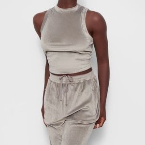 SKIMS velour tank
